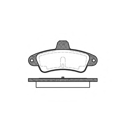 Photo Brake Pad Set, disc brake ROADHOUSE 243300