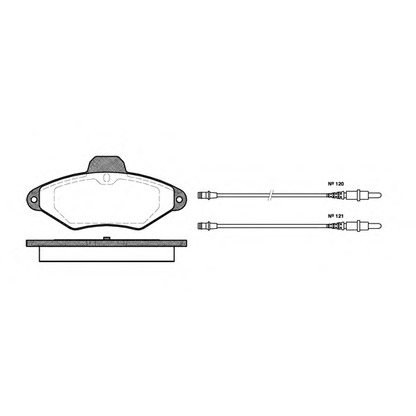 Photo Brake Pad Set, disc brake ROADHOUSE 243804