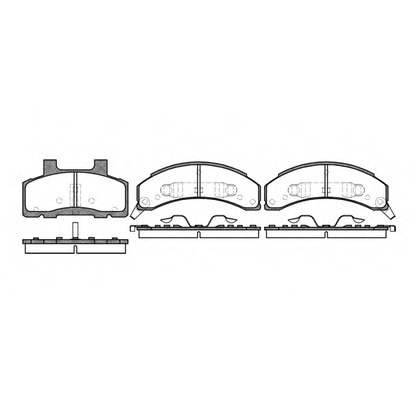 Photo Brake Pad Set, disc brake ROADHOUSE 251802