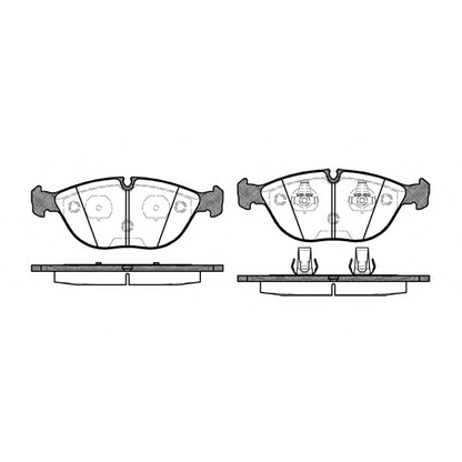 Photo Brake Pad Set, disc brake ROADHOUSE 259700