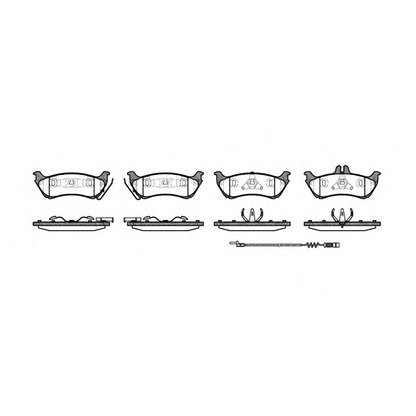 Photo Brake Pad Set, disc brake ROADHOUSE 269811