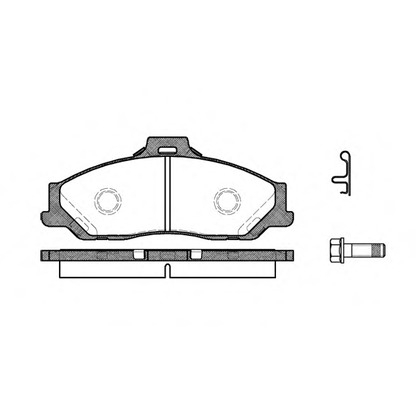 Photo Brake Pad Set, disc brake ROADHOUSE 273001