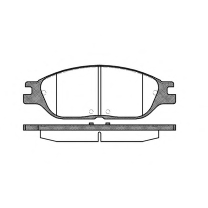 Photo Brake Pad Set, disc brake ROADHOUSE 273800