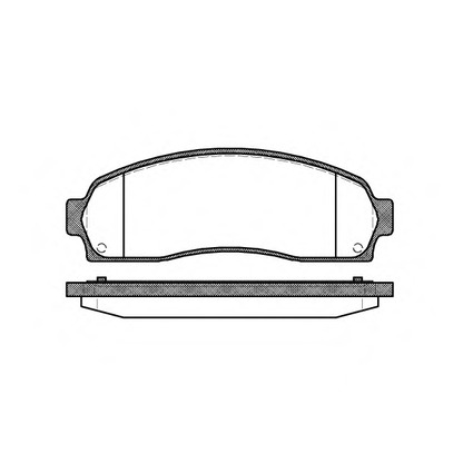 Photo Brake Pad Set, disc brake ROADHOUSE 280500