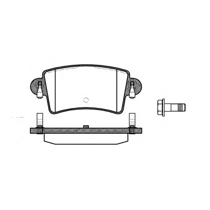 Photo Brake Pad Set, disc brake ROADHOUSE 283300