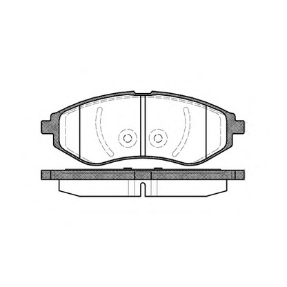 Photo Brake Pad Set, disc brake ROADHOUSE 298600