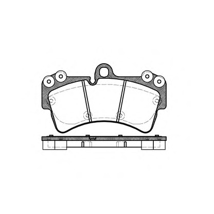 Photo Brake Pad Set, disc brake ROADHOUSE 299500