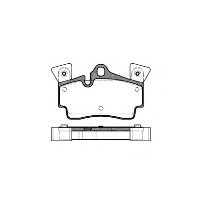 Photo Brake Pad Set, disc brake ROADHOUSE 299610