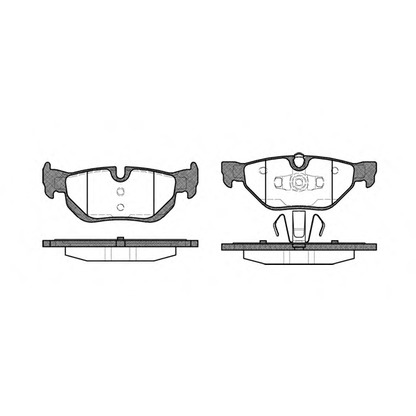 Photo Brake Pad Set, disc brake ROADHOUSE 2114500