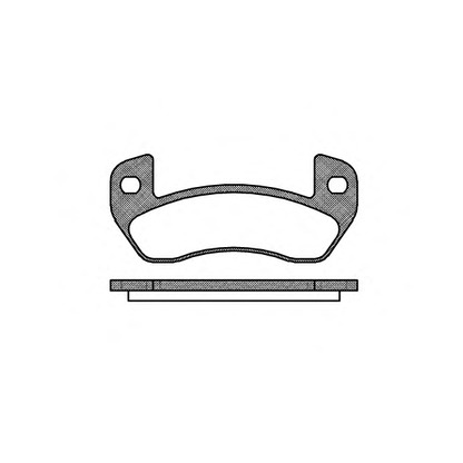 Photo Brake Pad Set, disc brake ROADHOUSE 2115200