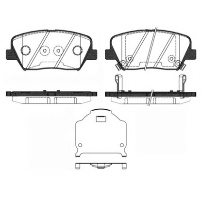 Photo Brake Pad Set, disc brake ROADHOUSE 2141202