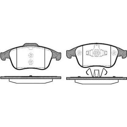 Photo Brake Pad Set, disc brake ROADHOUSE 2138900