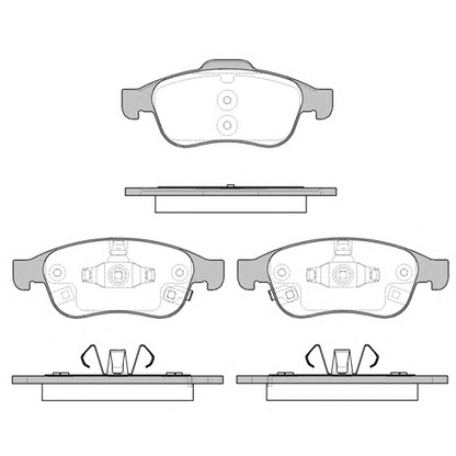 Photo Brake Pad Set, disc brake ROADHOUSE 2124812