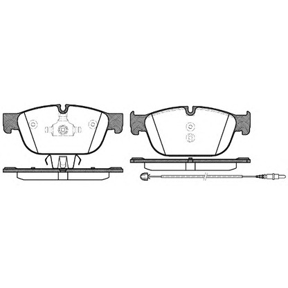 Photo Brake Pad Set, disc brake ROADHOUSE 2145101