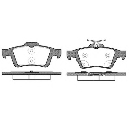 Photo Brake Pad Set, disc brake ROADHOUSE 284270