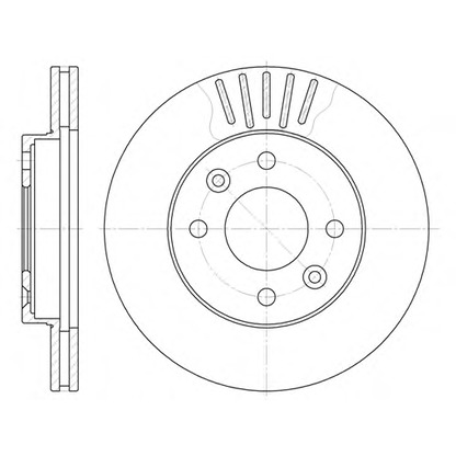 Photo Brake Disc ROADHOUSE 608010