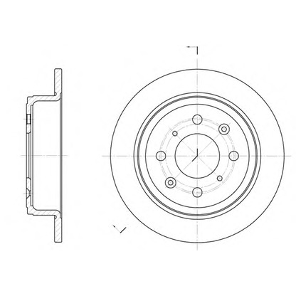 Photo Brake Disc ROADHOUSE 608300