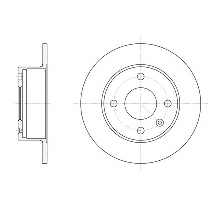 Photo Brake Disc ROADHOUSE 609500