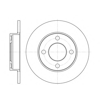 Photo Brake Disc ROADHOUSE 612000