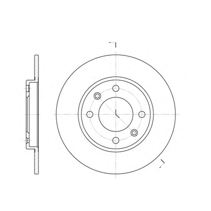 Photo Brake Disc ROADHOUSE 612800