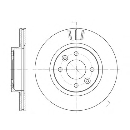 Photo Brake Disc ROADHOUSE 620410