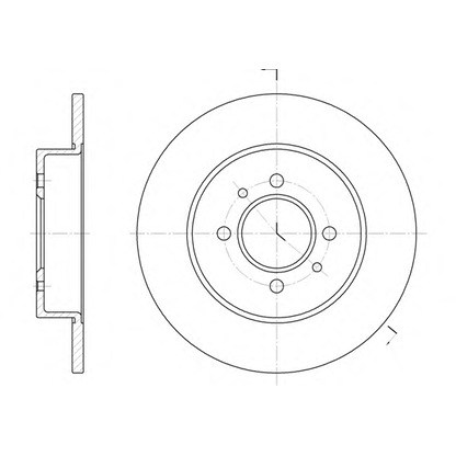 Photo Brake Disc ROADHOUSE 623900