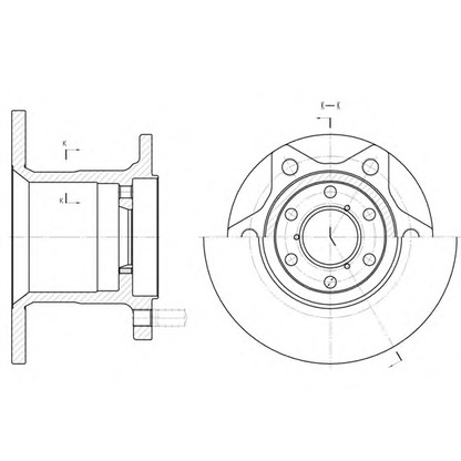 Photo Brake Disc ROADHOUSE 624300