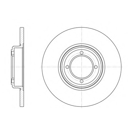 Photo Brake Disc ROADHOUSE 626100