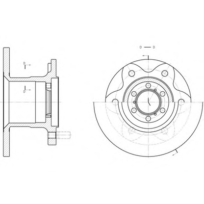 Photo Brake Disc ROADHOUSE 629000