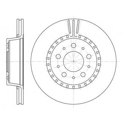 Photo Brake Disc ROADHOUSE 632510