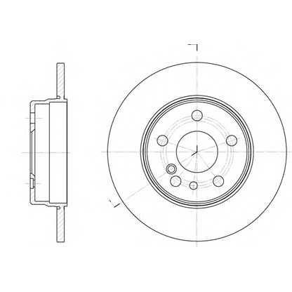 Photo Brake Disc ROADHOUSE 633200