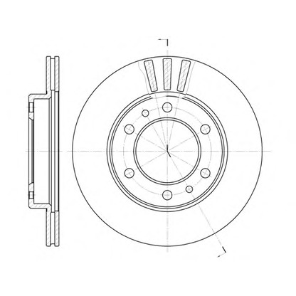 Photo Brake Disc ROADHOUSE 640810