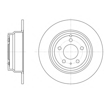 Photo Brake Disc ROADHOUSE 641100