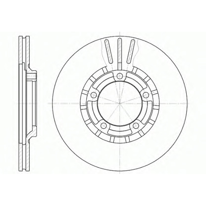 Photo Brake Disc ROADHOUSE 643710