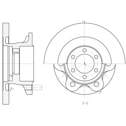 Photo Brake Disc ROADHOUSE 650000