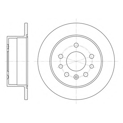 Photo Brake Disc ROADHOUSE 653200