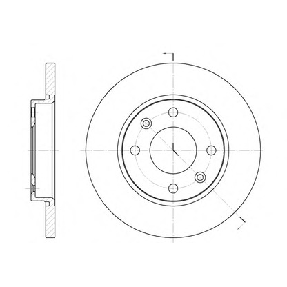 Photo Brake Disc ROADHOUSE 653500