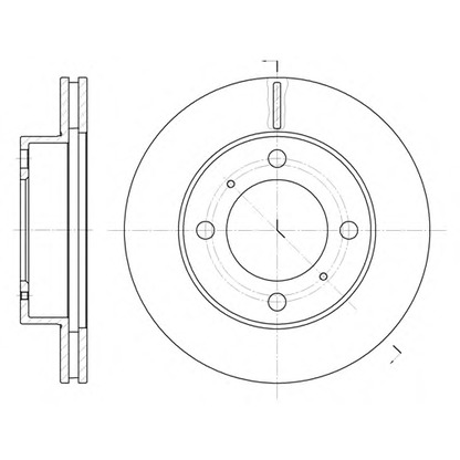 Photo Brake Disc ROADHOUSE 653910