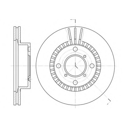 Photo Brake Disc ROADHOUSE 655310