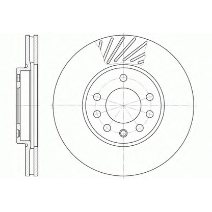 Photo Brake Disc ROADHOUSE 658410