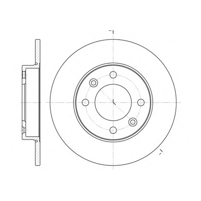 Photo Brake Disc ROADHOUSE 663000