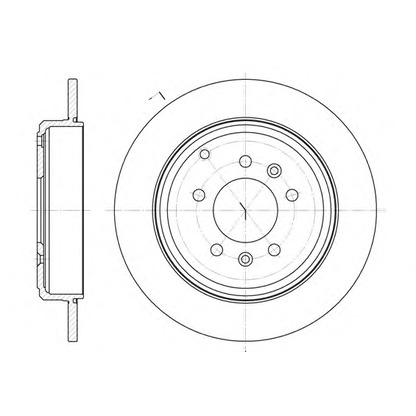 Photo Brake Disc ROADHOUSE 669200