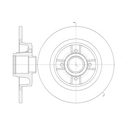 Photo Brake Disc ROADHOUSE 669800