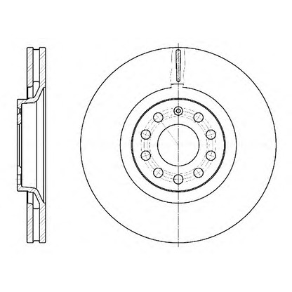 Photo Brake Disc ROADHOUSE 673010