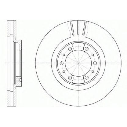 Photo Brake Disc ROADHOUSE 686810