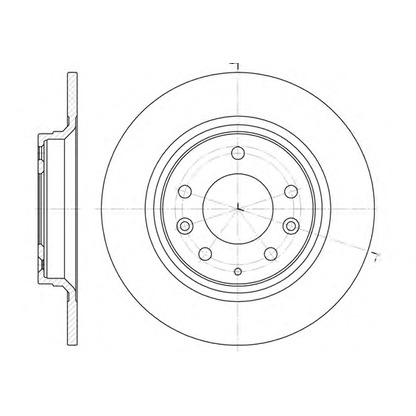 Photo Brake Disc ROADHOUSE 688100