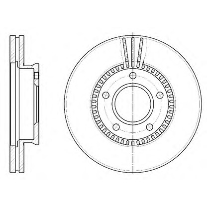 Photo Brake Disc ROADHOUSE 689210