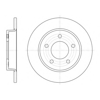 Photo Brake Disc ROADHOUSE 690600