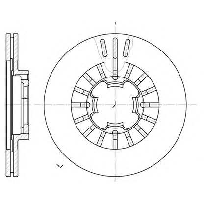 Photo Brake Disc ROADHOUSE 6110910