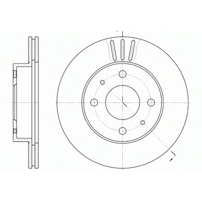 Photo Brake Disc ROADHOUSE 6114810